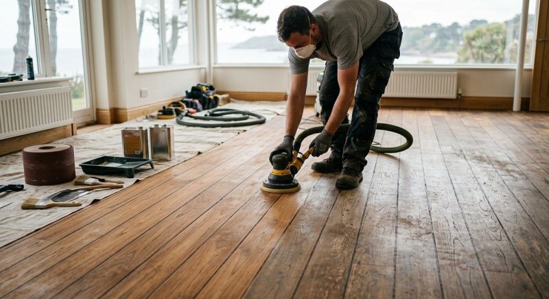 Mahogany Floor Refinishing in Overland Park, KS