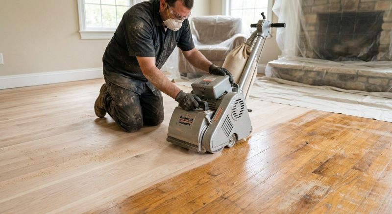 Oak Floor Refinishing in Olathe, KS