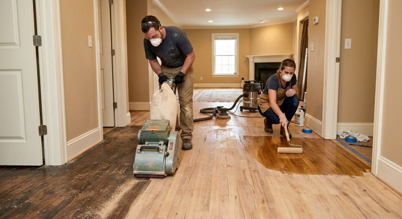 Wood Floor Refinishing in Alpharetta, GA