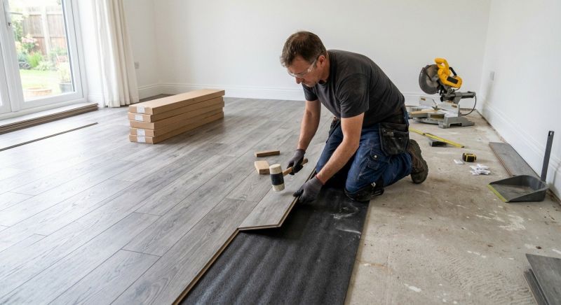 Laminate Floor Remodeling in Roseville, CA