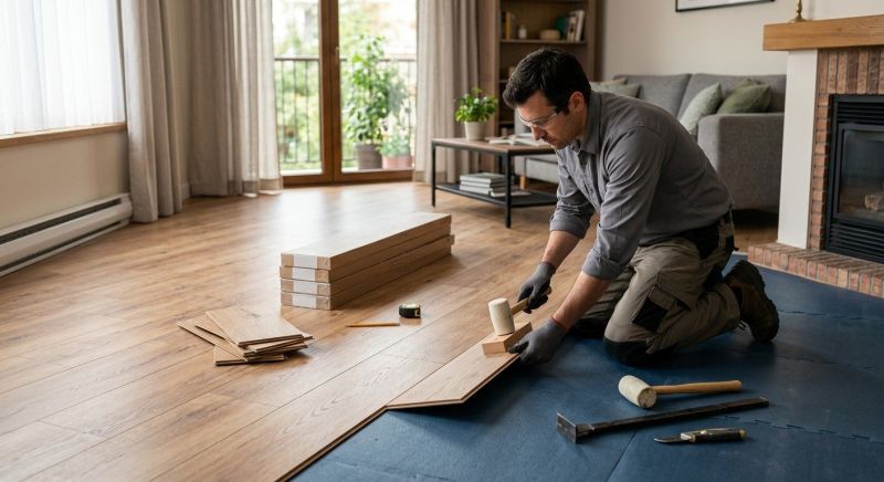 Laminate Floor Remodeling in Sacramento, CA