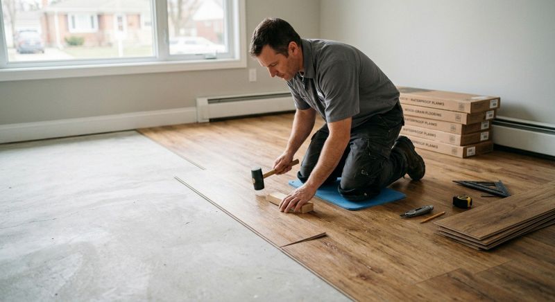 Linoleum Floor Installation in Manassas, VA