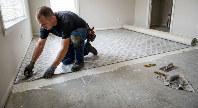 Sheet Linoleum Installation in Phoenix, AZ