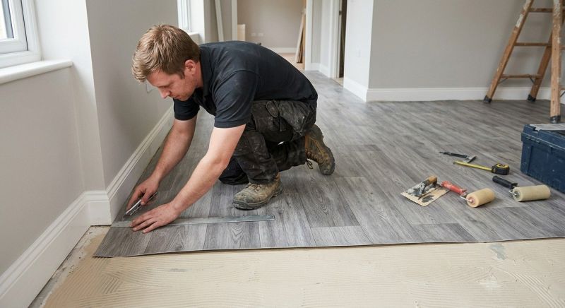 Sheet Vinyl Installation in Manassas, VA
