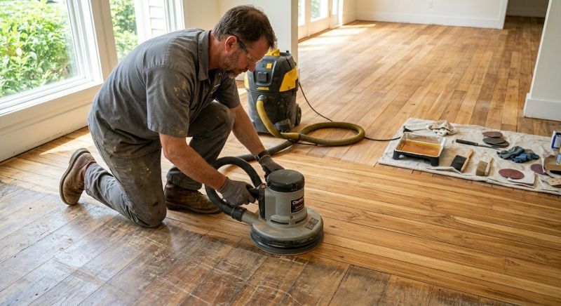 Tiger Wood Floor Refinishing in Kansas City, KS