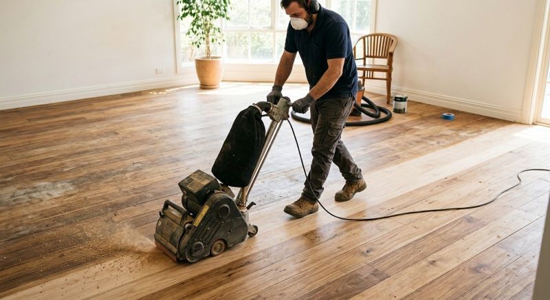 Tiger Wood Floor Refinishing in Overland Park, KS