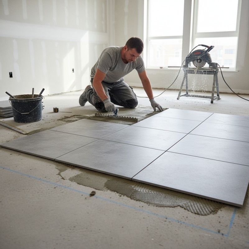 Tile Floor Renovation in Fredericksburg, VA