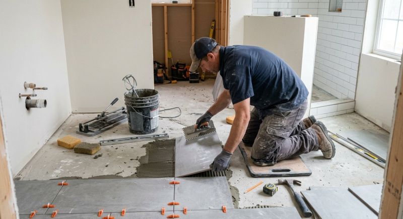 Tile Laying Service in Frederick, MD