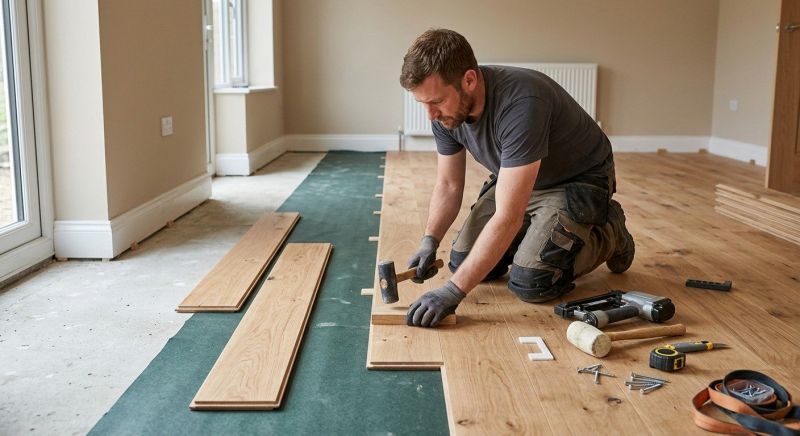 Wide Plank Floor Installation in San Antonio, TX
