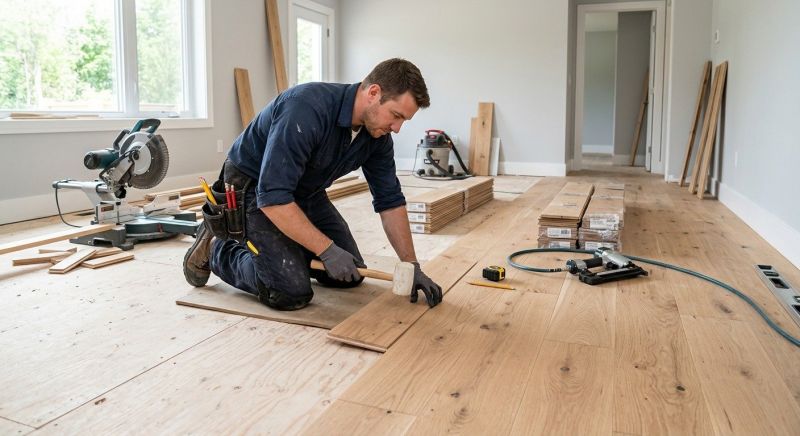 Wide Plank Floor Installation in Phoenix, AZ