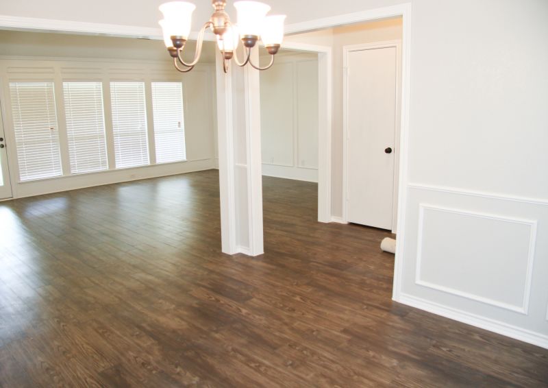 Luxury Hardwood in Master Bedroom