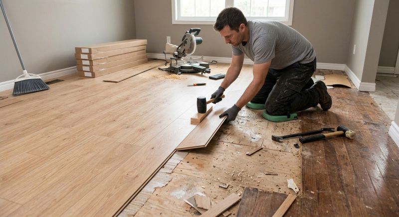 Wood Laminate Installation in Sacramento, CA